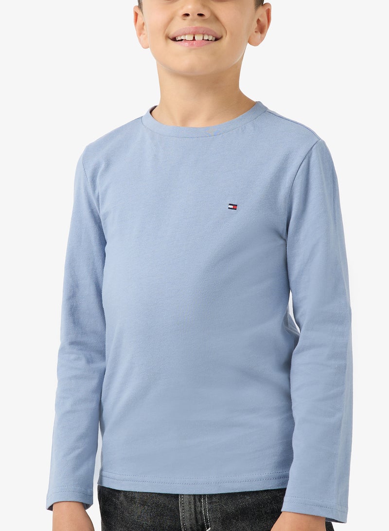 TOMMY HILFIGER Kids Essential Crew Neck T-Shirt - Image 3